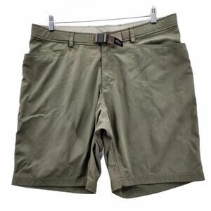 Outdoor Research Men's Casual Shorts Olive Green Size XL Some Stains See Pics